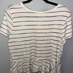 Tshirt but with ruffles at the bottom